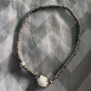 Kendra Scott Silver Tomon Stretch Bracelet